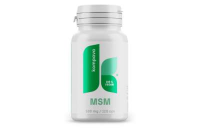 KOMPAVA MSM  природная сера 500 mg, 120 капсул